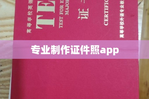 陈仓专业制作证件照app
