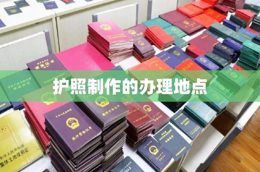 亳州护照制作的办理地点